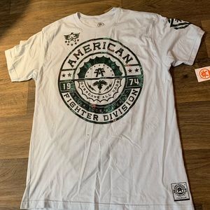 Men’s American Fighter Freemont Shirt US SIZE 2XL “Light Blue/Green” NWT